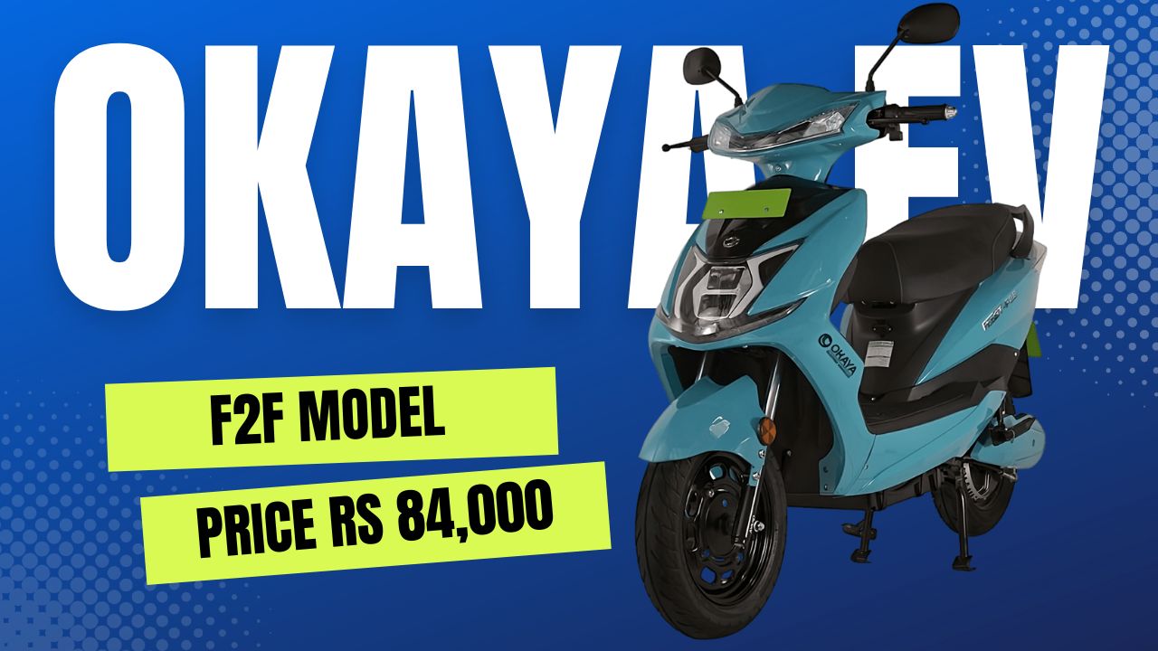 Okaya EV launches its e-scooter Faast F2F in India